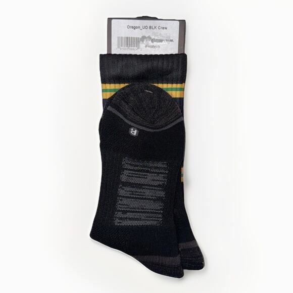 NEW Lot of 3 Oregon Ducks Crew Socks M/L NCAA Kenny Wheaton OSU Beavers Football - Picture 3 of 4